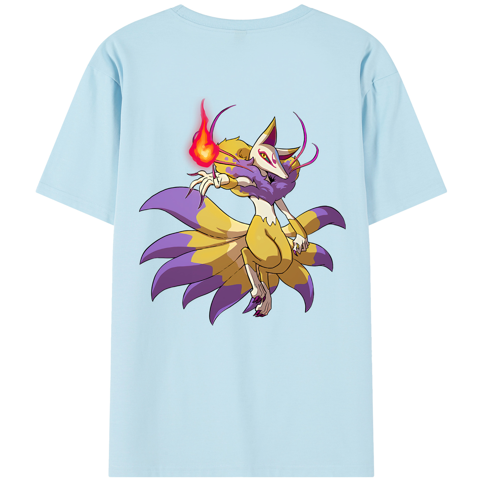 （画像用） 妖怪ウォッチ Yo-kai Watch 綿100％半袖Tシャツ（背面プリント）